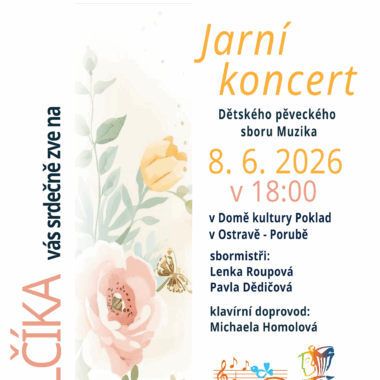 Jarní koncert dětského pěveckého sboru Muzika