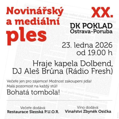 Novinářský a mediální ples XX