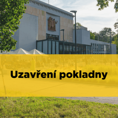 Dočasné uzavření pokladny 20. 8.