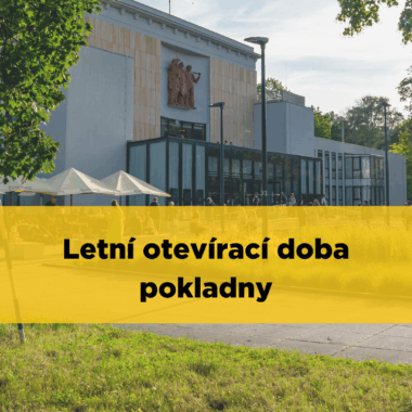 Letní otevírací doba pokladny